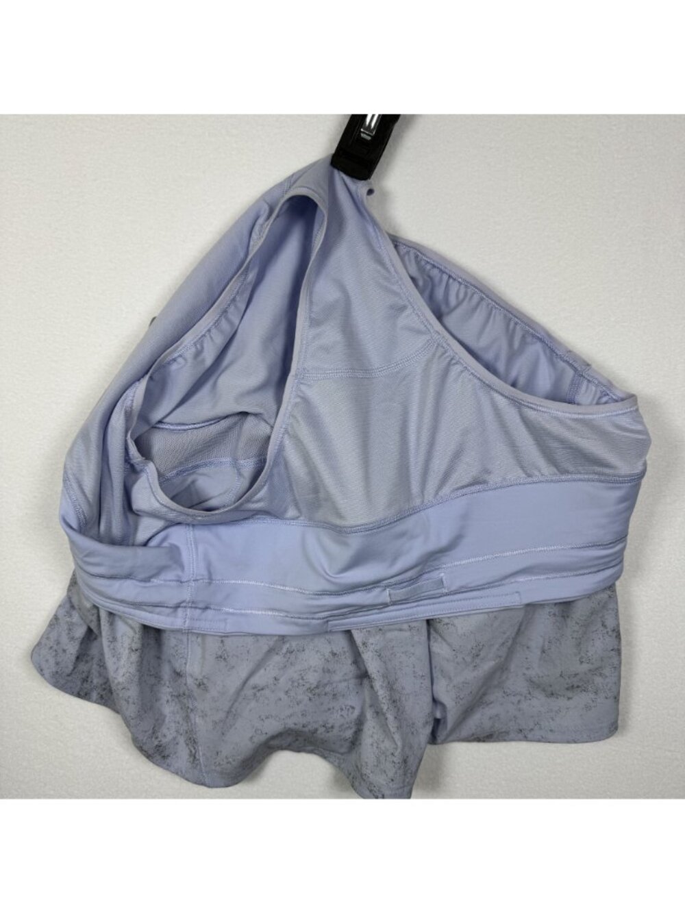 Lululemon Speed Up High-Rise Short 2.5" Heathered Gray/Blue Size 8 - Picture 5 of 6